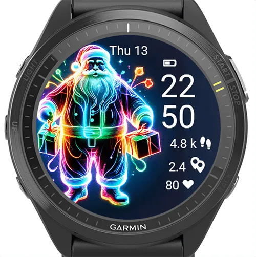 Christmas Neon Santa G · Skærmbillede 1