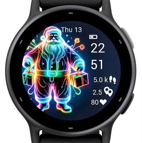 Christmas Neon Santa G · Skærmbillede 3