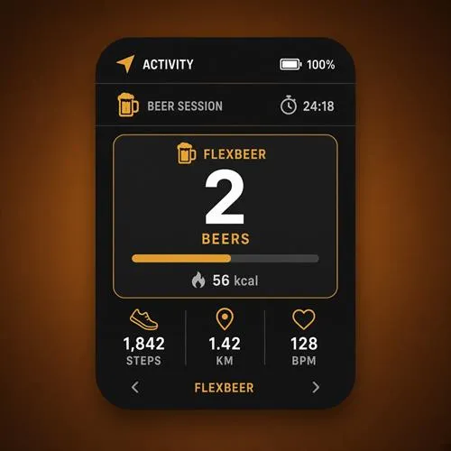FlexBeer - Beers Earned Data Field