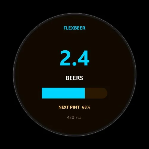 FlexBeer - Beers Earned Data Field · 截图 3