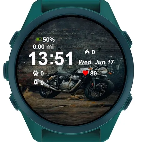 Motorcycle Parked Front Brick · Skärmbild 2
