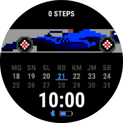 Blue Racer — Two-Week Calendar