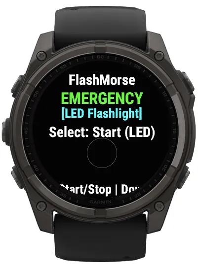 FlashMorse - Emergency comms with Morse code