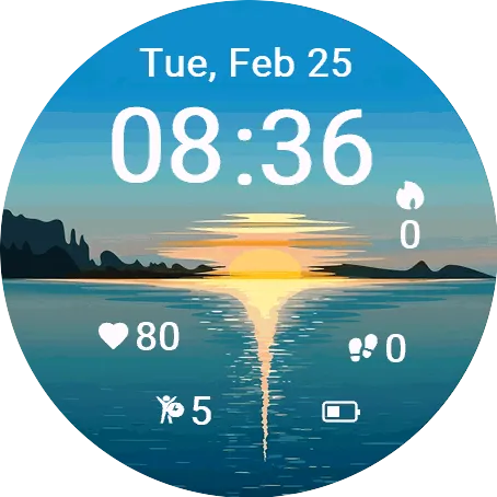 Sea Sinking Sun