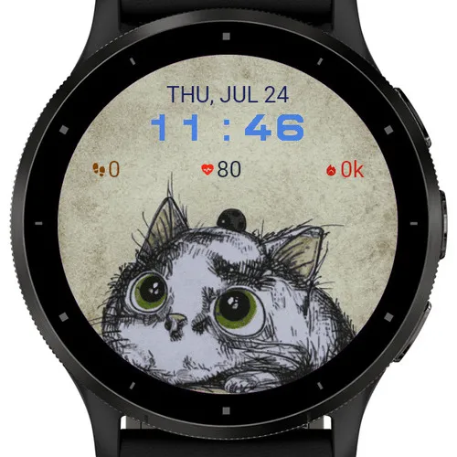 Lucky Watch Cat – Ladybug Edition