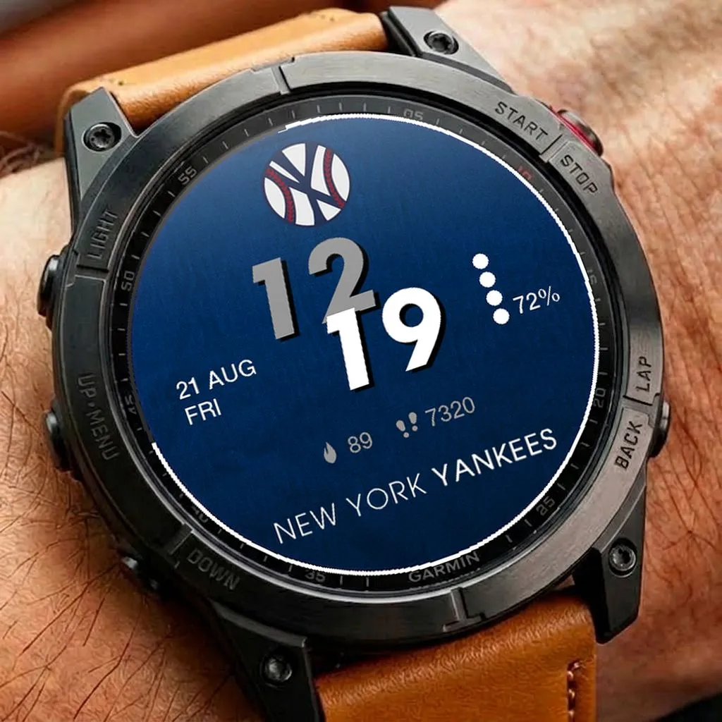 New York Yankees NY MLB Baseball Digital Watch · Screenshot 0