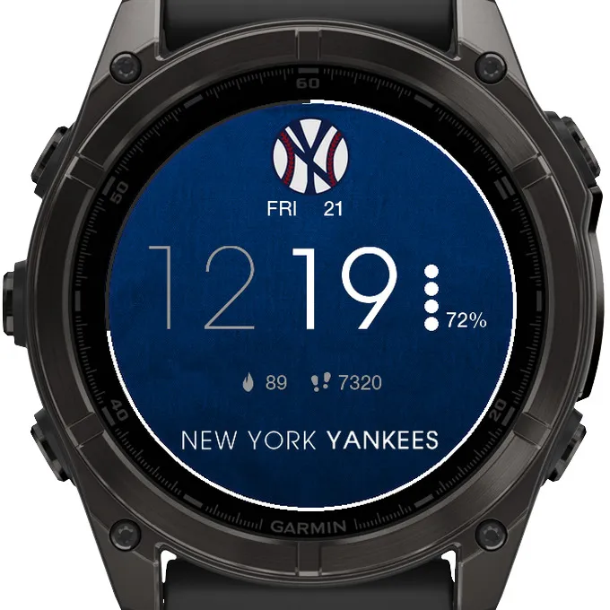 New York Yankees NY MLB Baseball Digital Watch · Screenshot 2