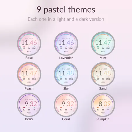 Petalia Pastel - 粉色女士表盘 · Screenshot 2