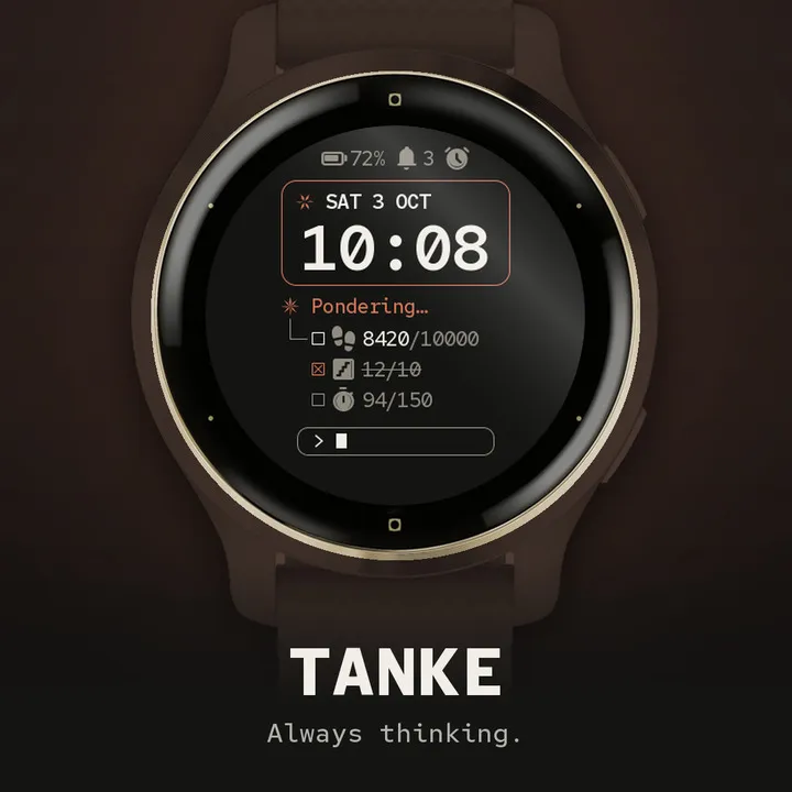 Tanke – Thinking Terminal · Snímek obrazovky 0