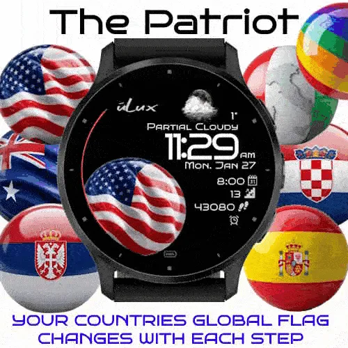 The Patriot Stepper - USA Italy Spain Aus Pride