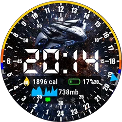 Space Patrol 12h Display TC