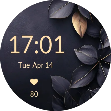 Dark Gold Leafs