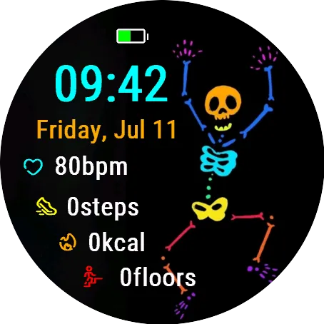 Glow Skeleton