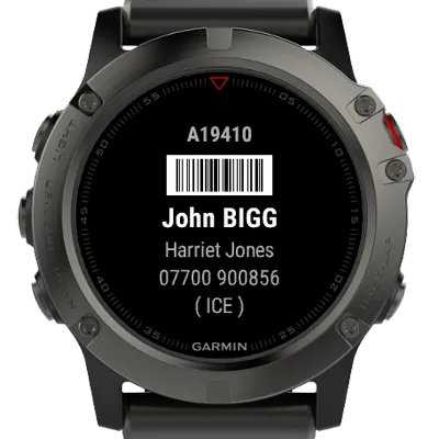 parkrun barcode