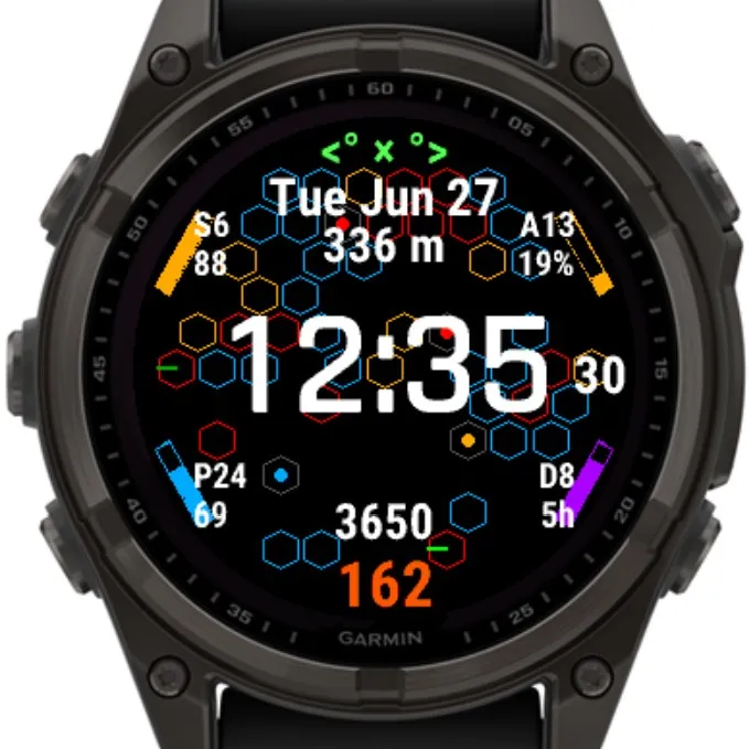BacFighT6 - Bacterial Battle - Watch Face