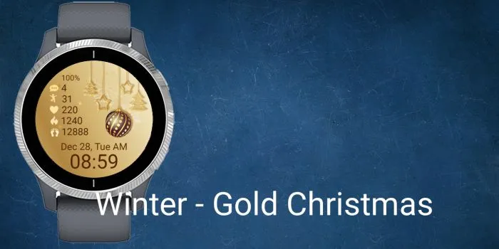 Winter - Gold Christmas · Schermafbeelding 3