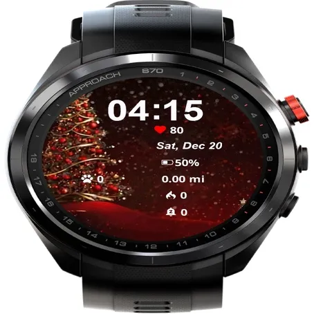 Red Christmas Tree Snow · 스크린샷 0