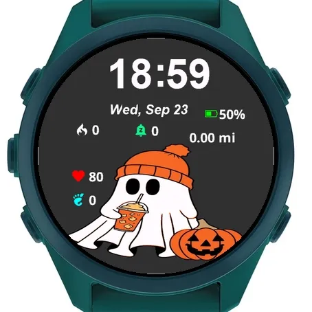 White Ghost Orange Hat Pumpkin · Képernyőkép 2
