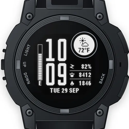 Girder – Stacked Clock Watch Face