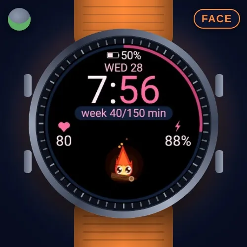 Ember Face – להבה על פני השעון