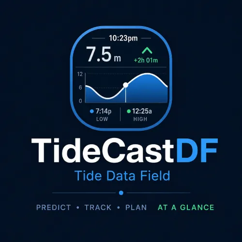 TideCastDF - live tide data inside your activity.