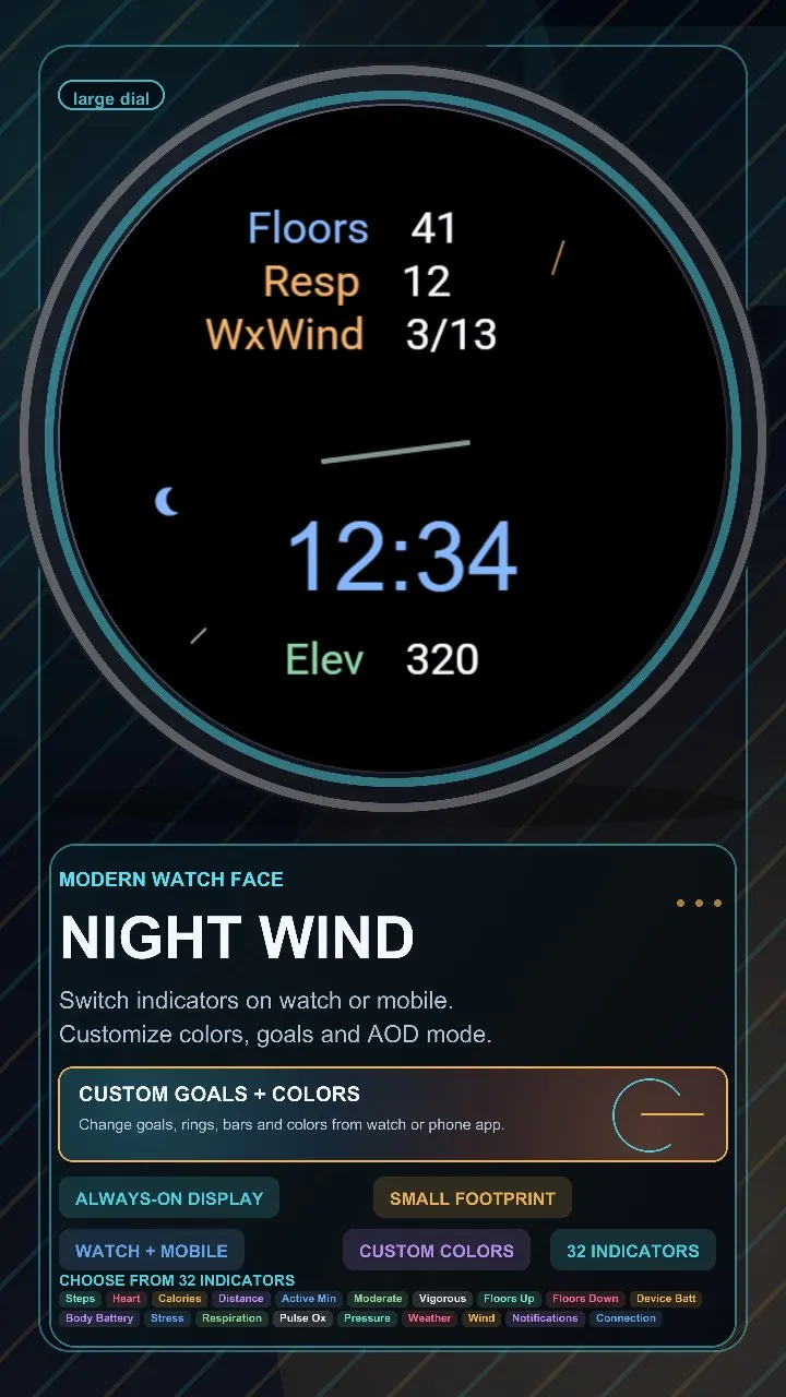 Night wind · Captura de ecrã 0