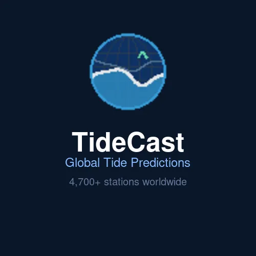 TideCast: global tide predictions on your wrist