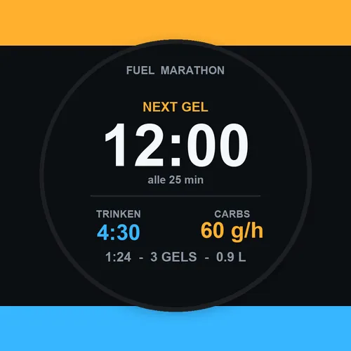 Race Fuel Timer: Hydration, Gels, Carbs