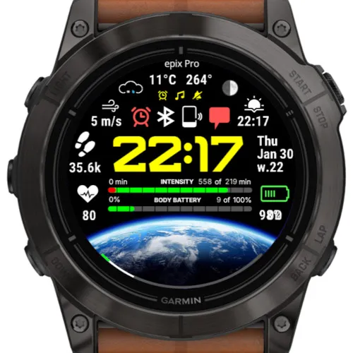 Garmin Epix Pro 2 51mm with touch controls