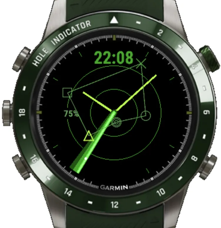 RadarScan Timepiece Analog Animated