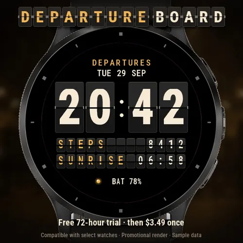 Departure Board (Trial)