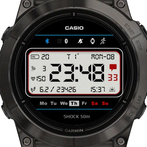 RCD - CASIO V1 (retro classic digital) P
