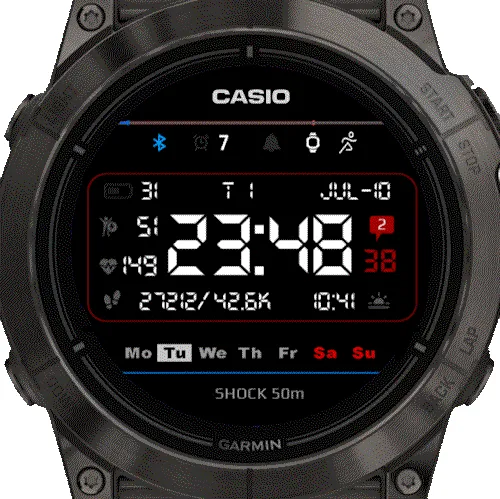 RCD - CASIO V1 (retro classic digital) P · Skärmbild 2
