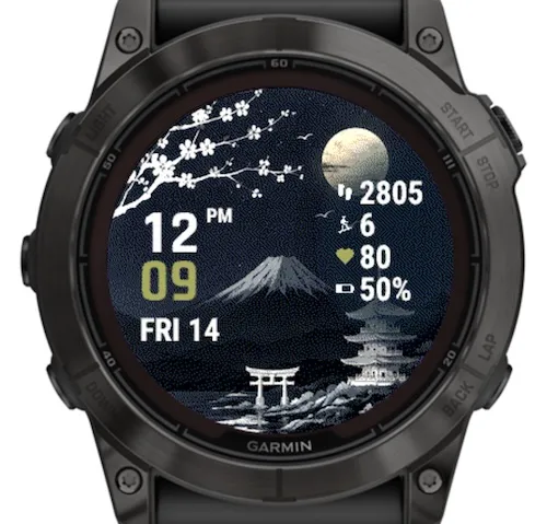 Harmony of Japan: Sakura Watch Face · 螢幕截圖 2