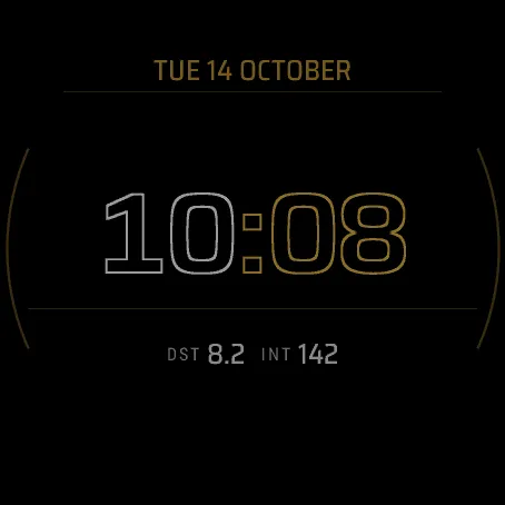Gold Rule - Elegant Digital Face · ภาพหน้าจอ 1