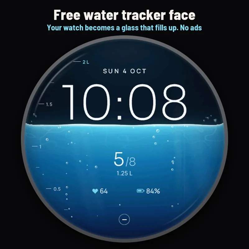 Astra Brim Free – 喝水记录与补水表盘 · 截图 0