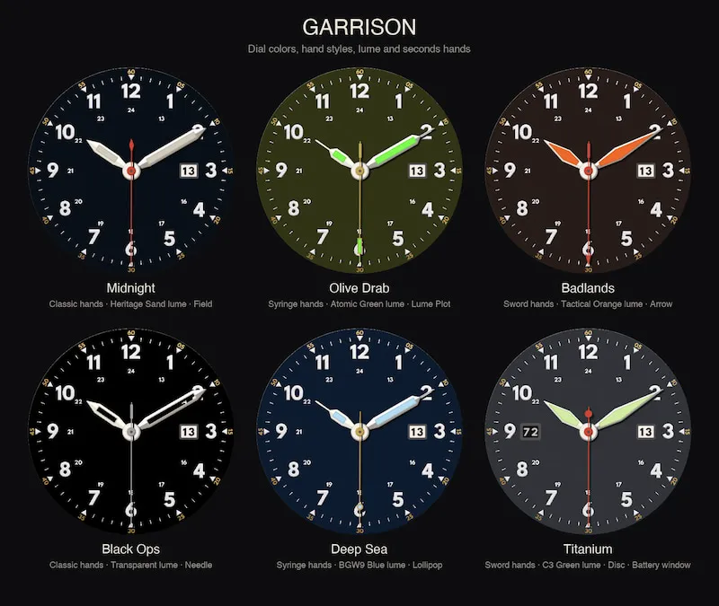 Garrison Analog Field Watch - 48h Risk Free · Screenshot 1