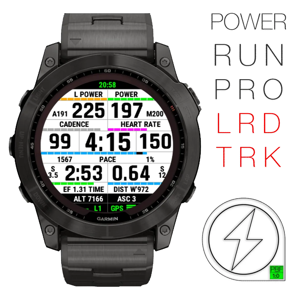 Power Run Pro Hike Ski LDR TRK