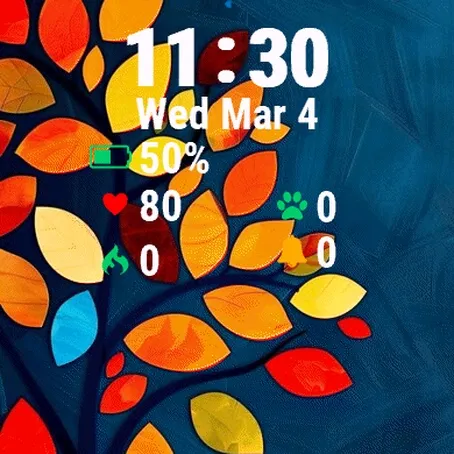 Painting Tree Colorful Leaves · Képernyőkép 2