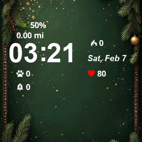 Christmas Background Green · 螢幕截圖 1