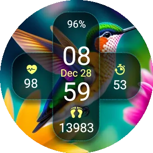 Colorful bird
