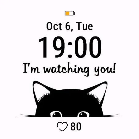 Peekaboo Cat · G